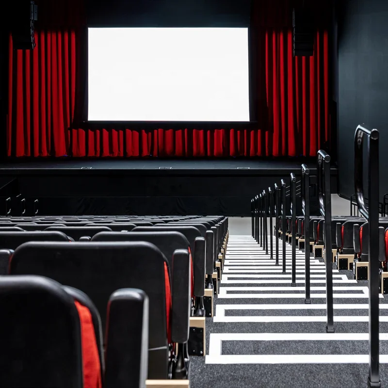 Motorized Projector Screens for Large Audiences and Venues. 150