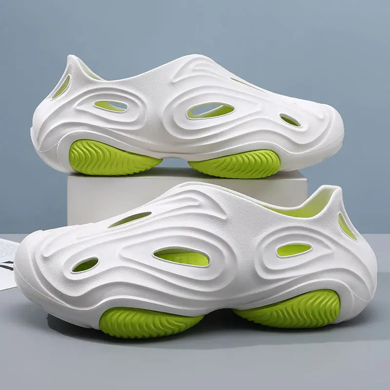 

Beach Sports Non-slip Closed Toe Hole Shoes New Arrival Cheap Liquidation Men's Sandal Japanese Design 2025 Soft Eva Male Shoe