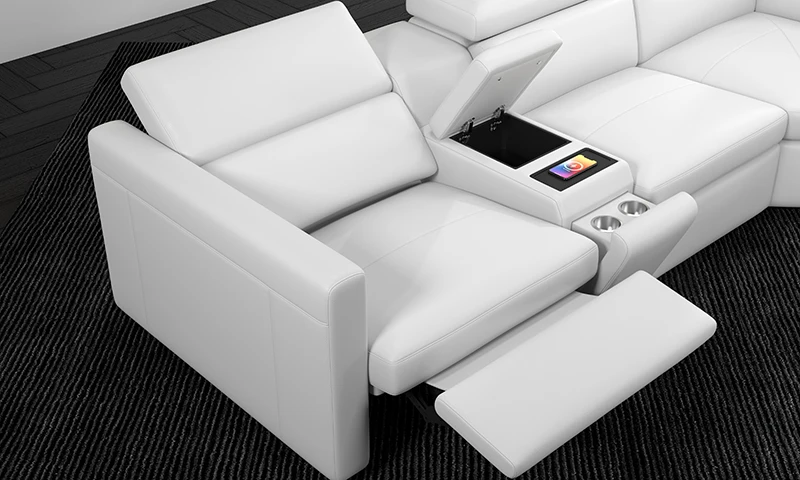 Dual-Motor Recliner Sofa