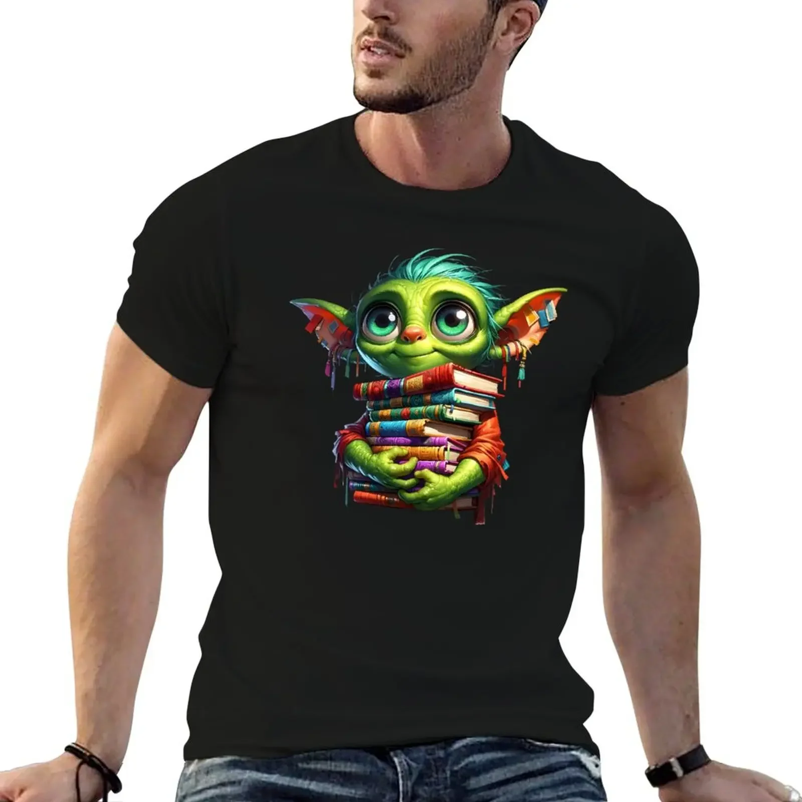 

Book Goblin T-Shirt man t shirt tshirts personalised mens tall t shirts