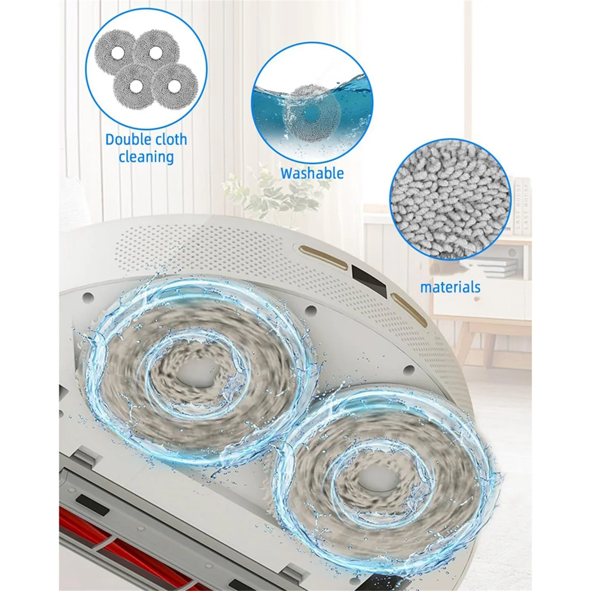 ل Roborock Q Revo PRO/Q Revo S/Q Revo MaxV روبوت فراغ أجزاء فرشاة جانبية رئيسية فلتر Hepa ممسحة أكياس الغبار القماش