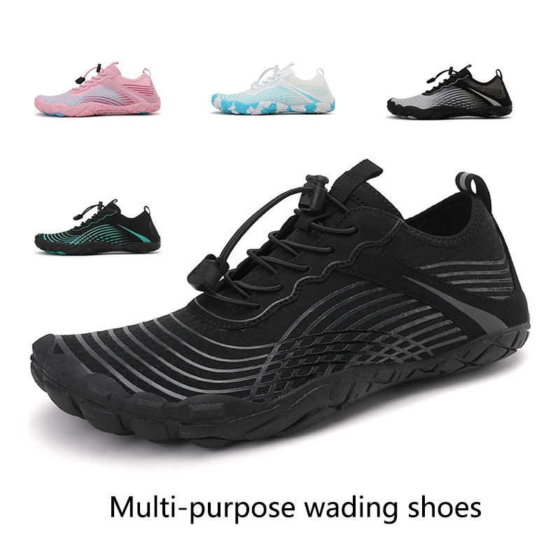 

Быстросохнущая обувь для воды, перфорированная дренажная обувь для отдыха на природе, для кемпинга, для мужчин, комфортная поддержка, для женщин, легкая гибкая вода H