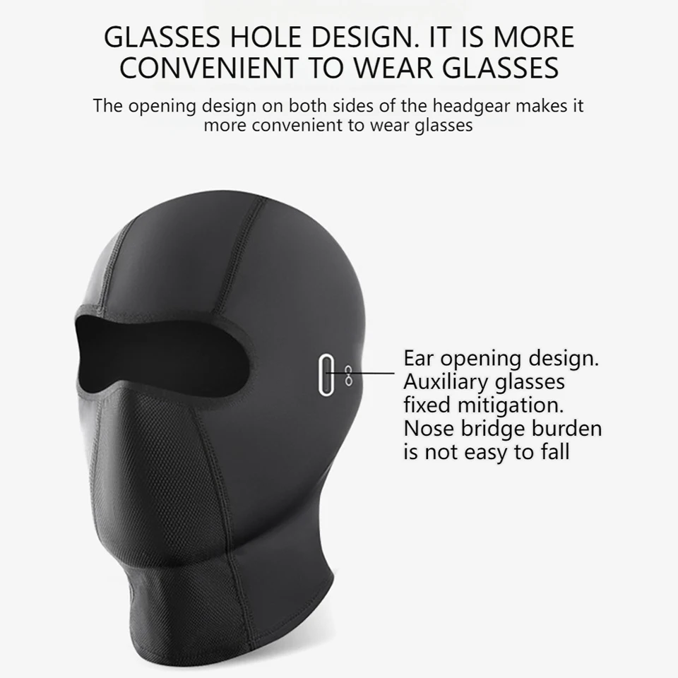 NOFOXO Sunscreen Headgear Quick Drying Motorcycle Inner Liner Mask Moisture Absorbing Anti UV Scarf Outdoor Cycling Men Women image 5