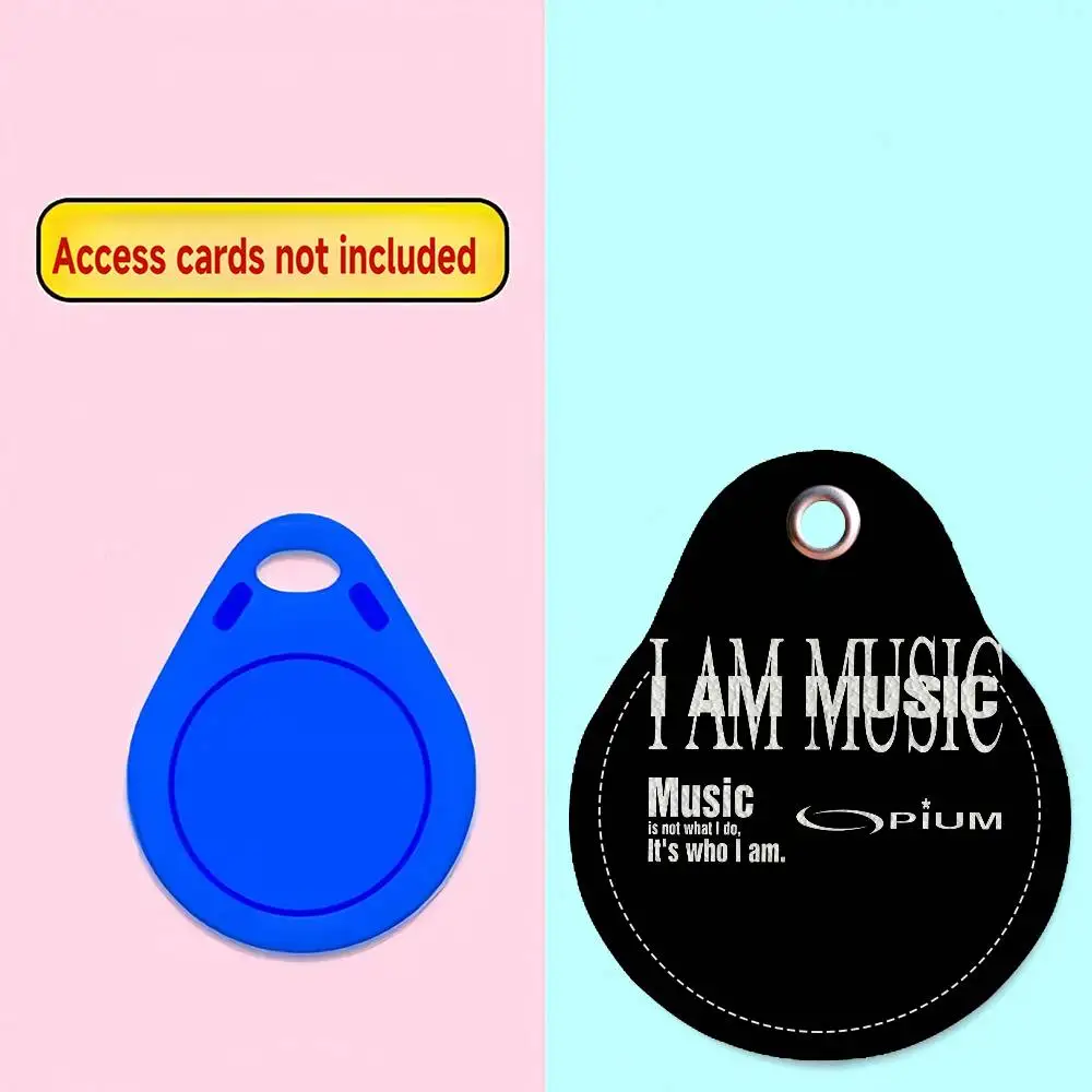 الهيب هوب Playboi Carti أنا الموسيقى بولي Card حامل بطاقة المفاتيح حلقة رئيسية قفل الباب الوصول العلامات بطاقة حافظة مفتاح بطاقة الوصول مفتاح العلامة الدائري