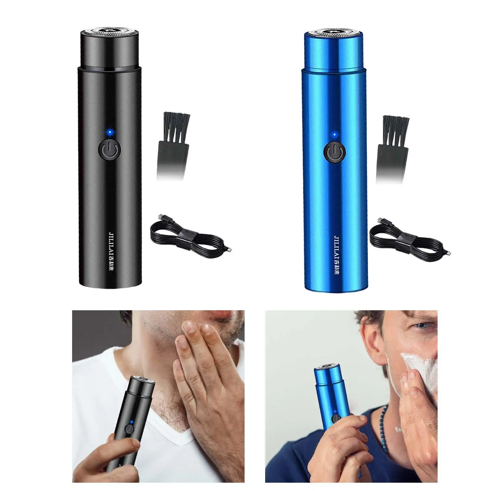 เครื่องทําความสะอาดไฟฟ้าขนาดเล็ก เครื่องกําจัดขนแบบพกพาสําหรับผู้ชาย