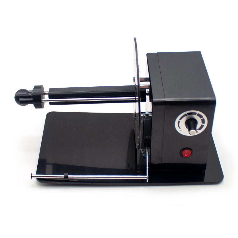 Mini Electric Label Rewinder Desktop Small Winding Machine