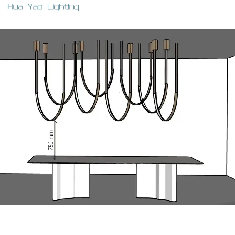 

Ring Crystal Nordic Lamps Postmodern Simple Crystal Droplight Living Room Restaurant Creative Personality Light Luxury light in