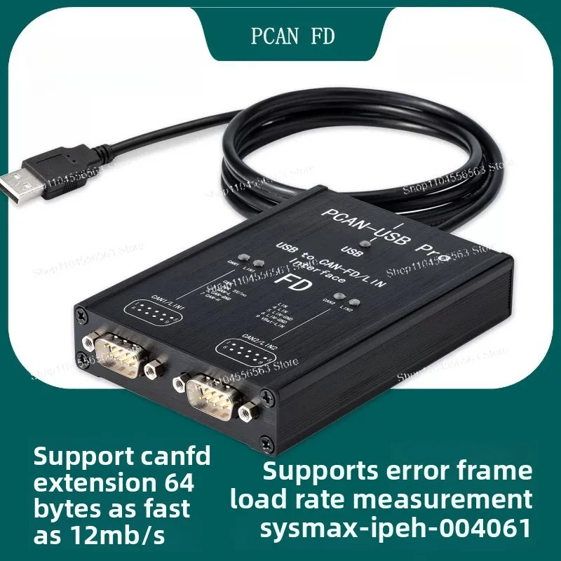Dual Channel Compatible 004061 VECTOR VN1610 Supports PCAN ZLG ES582