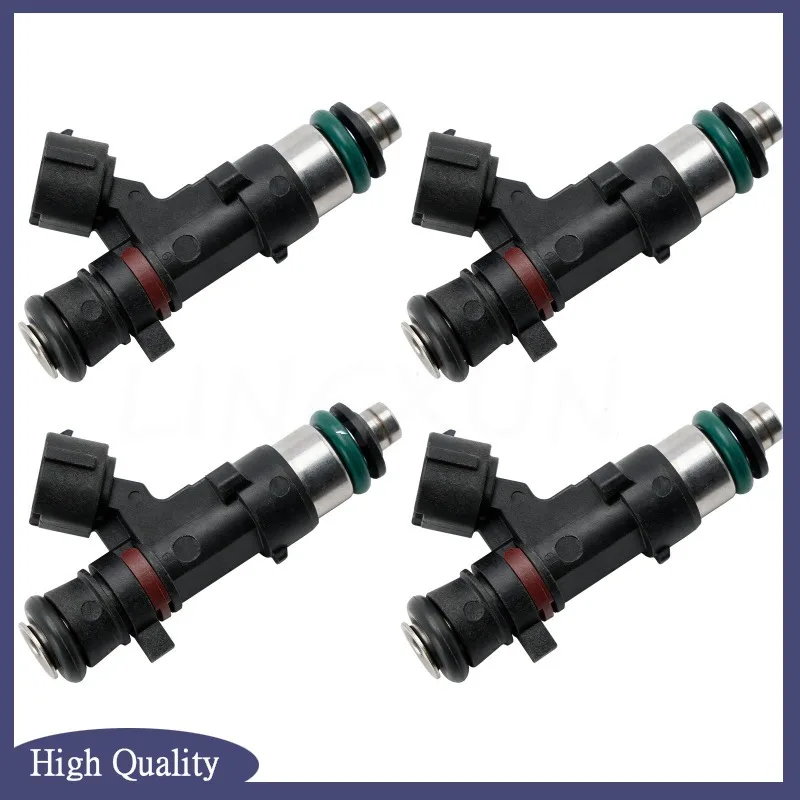 4pcs Fuel Injector 6DA-13761-01 6DA137610000 For Yamaha Outboard 150HP 175HP 200HP 6DA-13761-00-00 EAT302