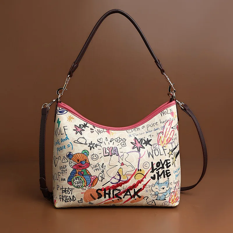 

Элегантные классические сумки для подгузников от известных дизайнеров, популярные среди женщин, кожаные, с большим объемом, сумки-тоут.