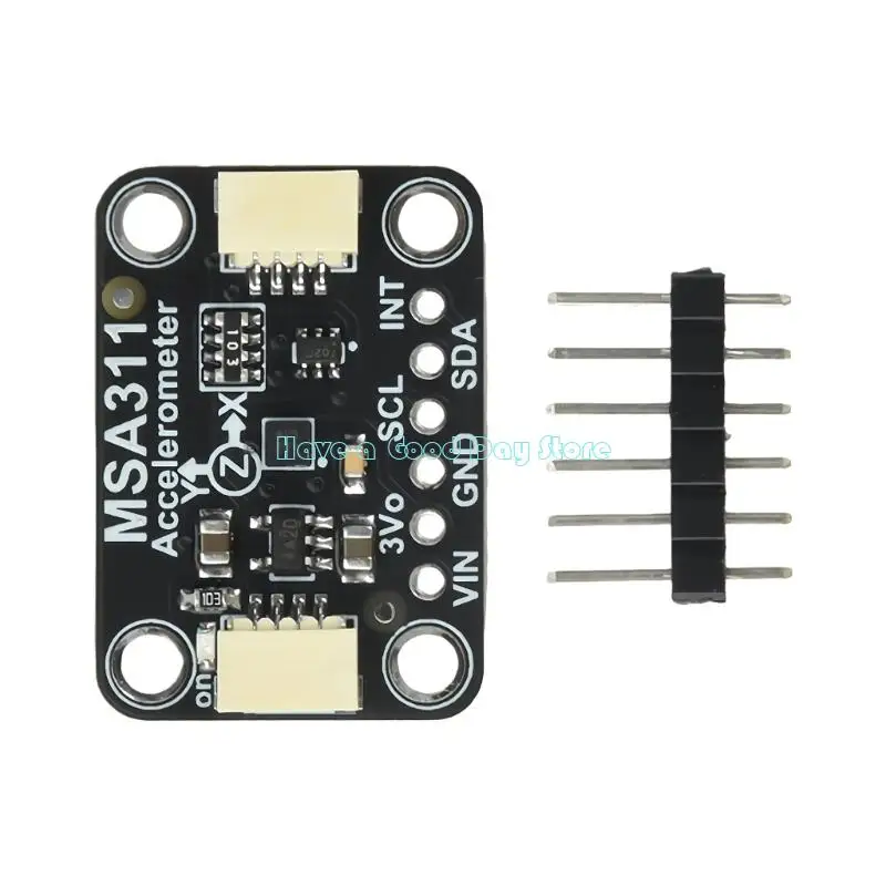 462D MSA311 Module Triaxial Accelerometer Module Adjustable Electronic Module Low Power Consumption Replacement Accessories