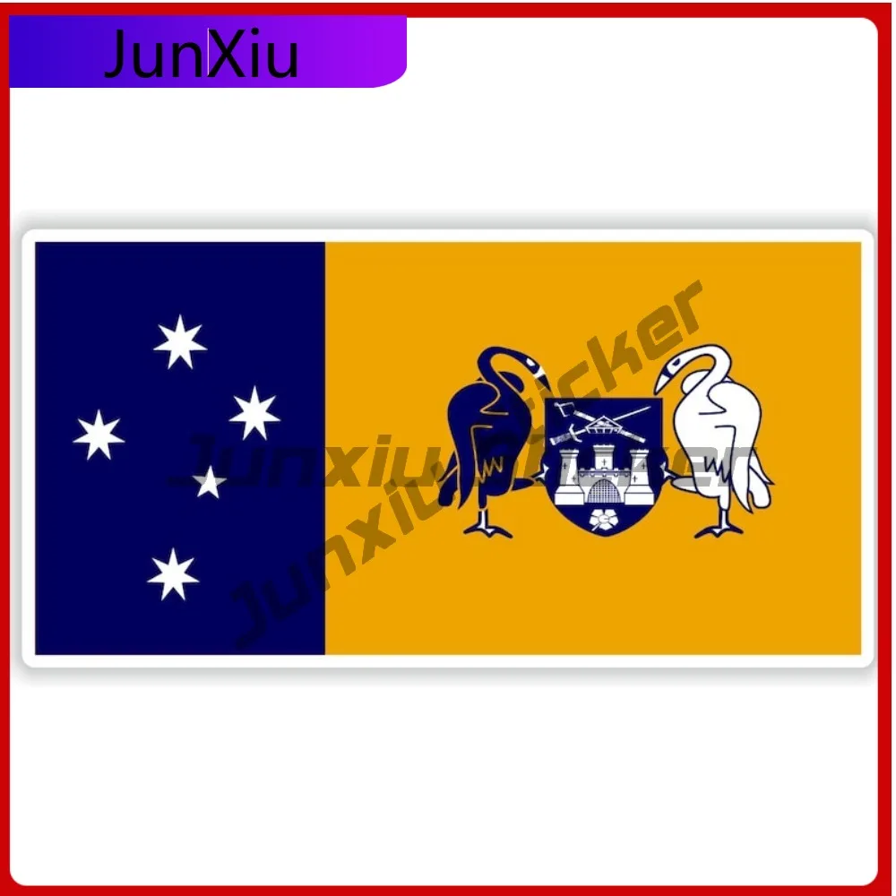 

Australian Capital Territory Australia Oceania Flag National Emblem Sticker Waterproof Decals Motorcycle Accessories And Decals
