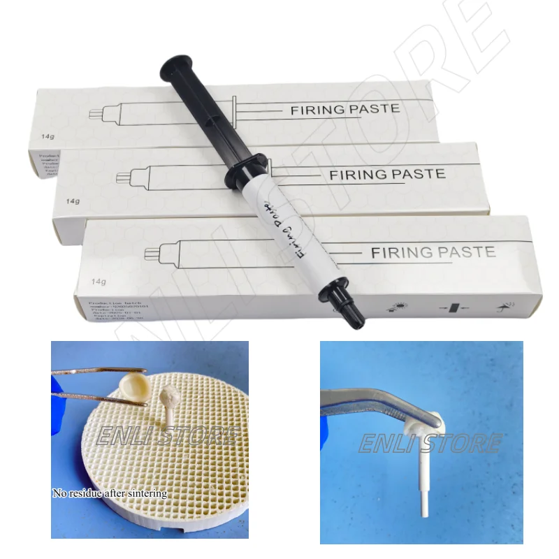 14g/Syringe AITE Firing Paste Professional Dental Restoration Sintering Fixed Material Dental Lab 1/2/4pcs