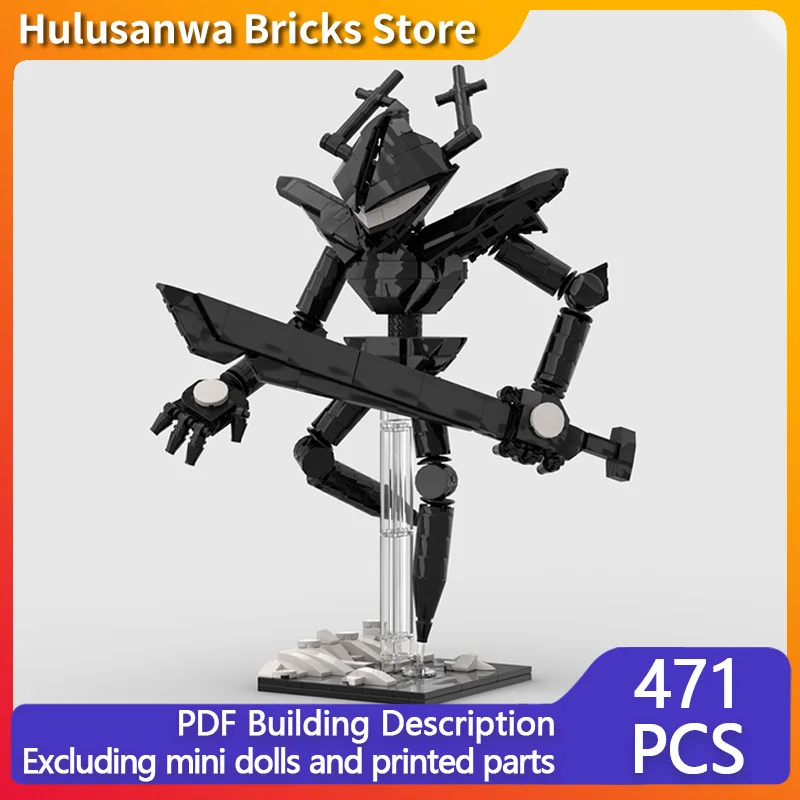 

Популярная игровая модель MOC, строительные кирпичи, игра Monster Mecha, модульная технология, подарки, праздник, сборка, детские игрушки, костюм