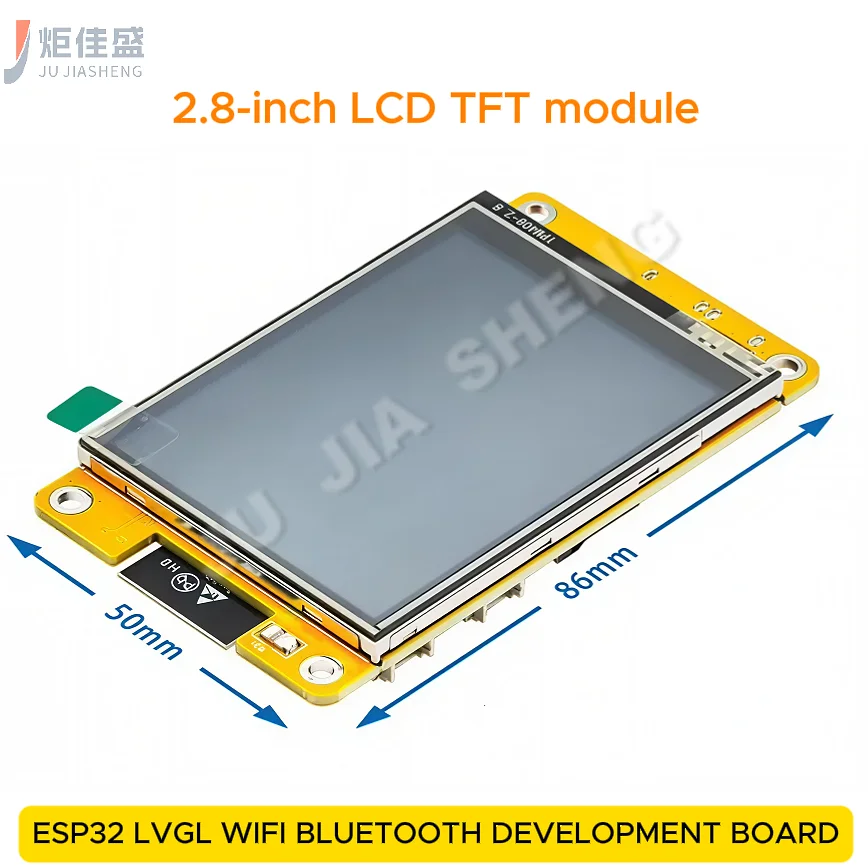 Módulo TFT LCD de 2,8 pulgadas ESP32 Arduino LVGL WIFI y placa de desarrollo Bluetooth 2,8 "240*320 pantalla inteligente con tacto