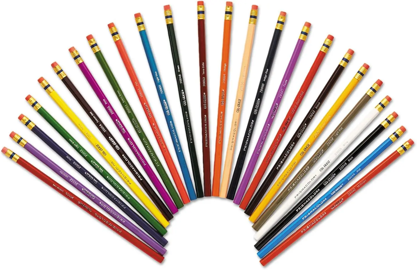 

Erasable Colored Pencils for Adult Coloring, 24 Pack - Vibrant Colors & Easy Erase