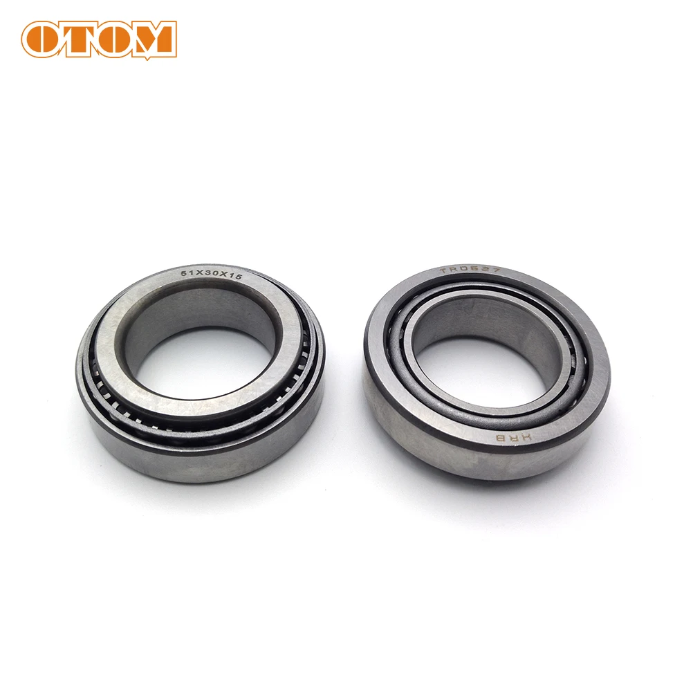 Otom conjunto de rolamentos da haste de direção para honda cr125r crf250r crf450x crf450rx dirt bike direcional coluna rolamento cub direção porcas