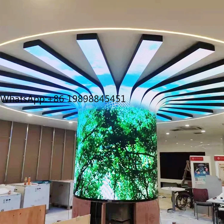 Sign Advertising Foldable Flexible Glass Display Film Video Transparent Led Screen