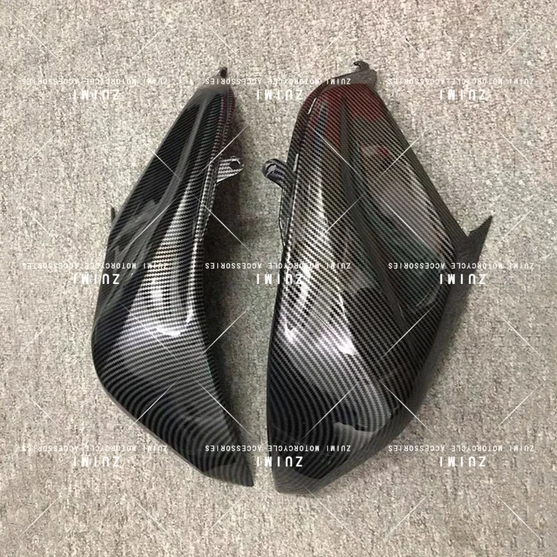 Carbon Fiber Paint Gas Tank Side Cover Panel Trim Fairing Cowl Fit For Kawasaki Z800 2013-2014-2015-2016