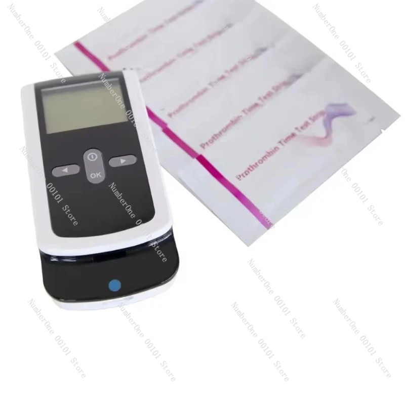 Handheld PT/INR Coagulation Analyzer System for Home Use with PT/INR Test Strip Portable Analyzer