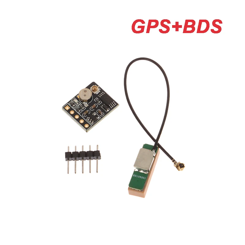 GPS+BDS Beidou Dual-Mode Module Flight Control Satellite Positioning Navigator/w Antenna Pins ATGM336H Replacement For NEO-M8N