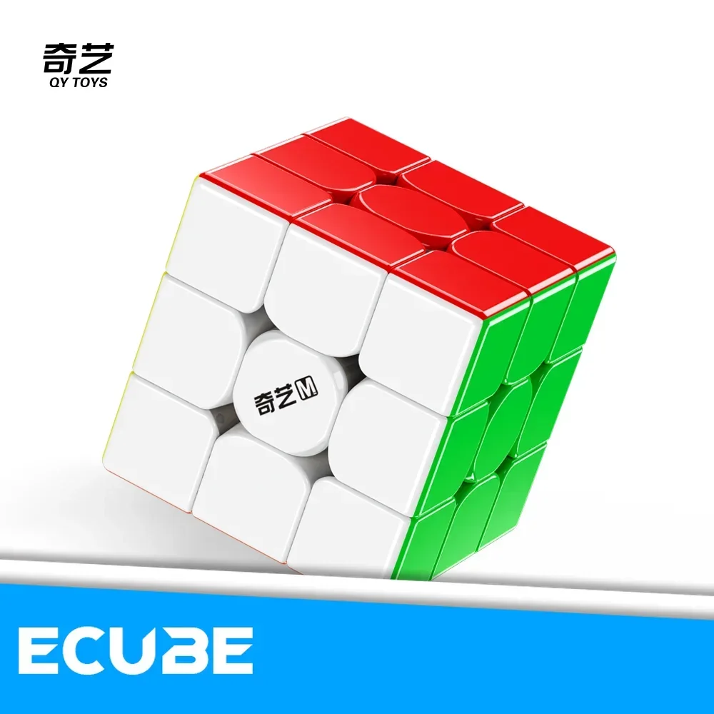 

[ECube] QiYi Warrior M 2025 Newest 3x3x3 Stickerless Speed Magic Cube WarriorS Cubo Magico Professional Puzzle Cube Toy for Kids