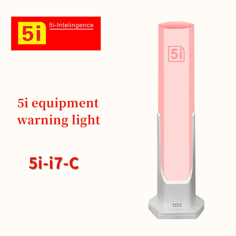 LED Three-color Signal Light For Equipment Alarm Indicator 5i Warning Light Machine Tool Sound Safety Alarm Folding 24V Lamp