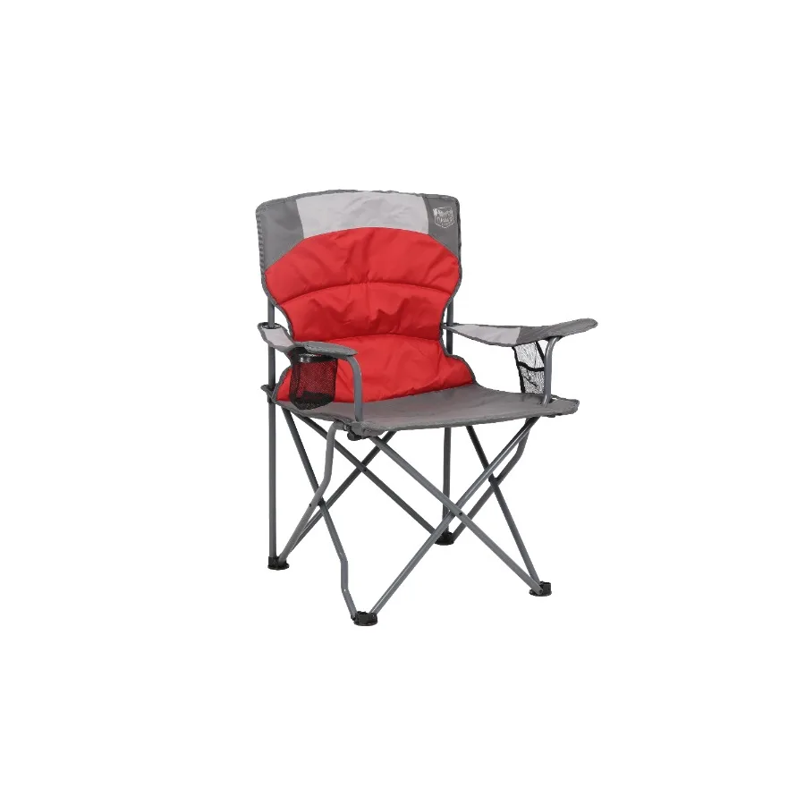 

Складной кемпинговый стул Sycamore Quad Fold, красный и серый, для взрослых