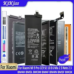 Battery for Xiaomi Mi 9 Pro CC9 SE 10 8 6 Mix 2 3 Note 2 3 Note3 BM4H BM3L BM3M BM4F BM4N BM3F BM3K Replacement Phone Batteries