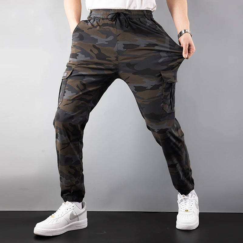 

Мужские модные брюки для весны и осени, уличные спортивные штаны, повседневные джоггеры, мужская уличная одежда, новинка