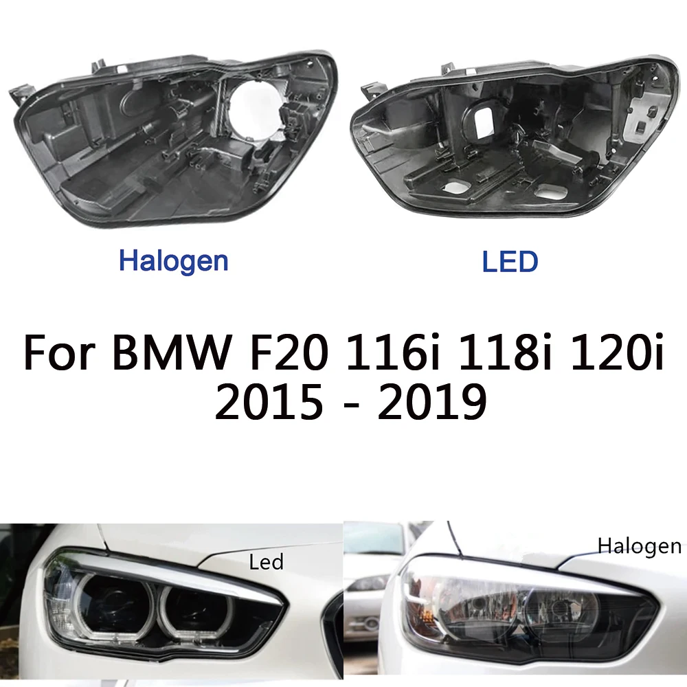 

For BMW 1 Series F20 2015 2016 2017 2018 2019 Headlight Base Hatchback Front Headlamp Back Housing Replacement