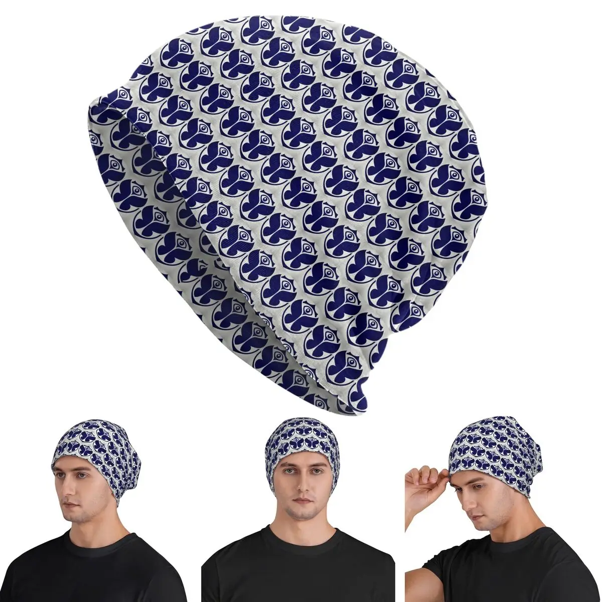 Tomorrowland Party Electronic Dance Festival Men Women Adult Beanies Caps Knitting Bonnet Hat Warm Autumn Winter Skullies Hats
