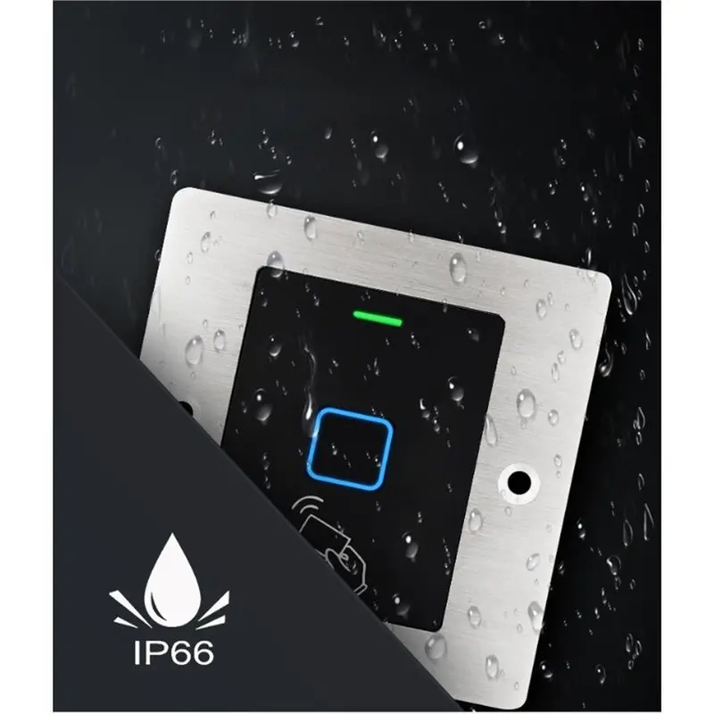 B27B EF3 Embedded IP66 Fingerprint Sensor Biometric Fingerprint Scanner RFID Door Reader Door Access Control