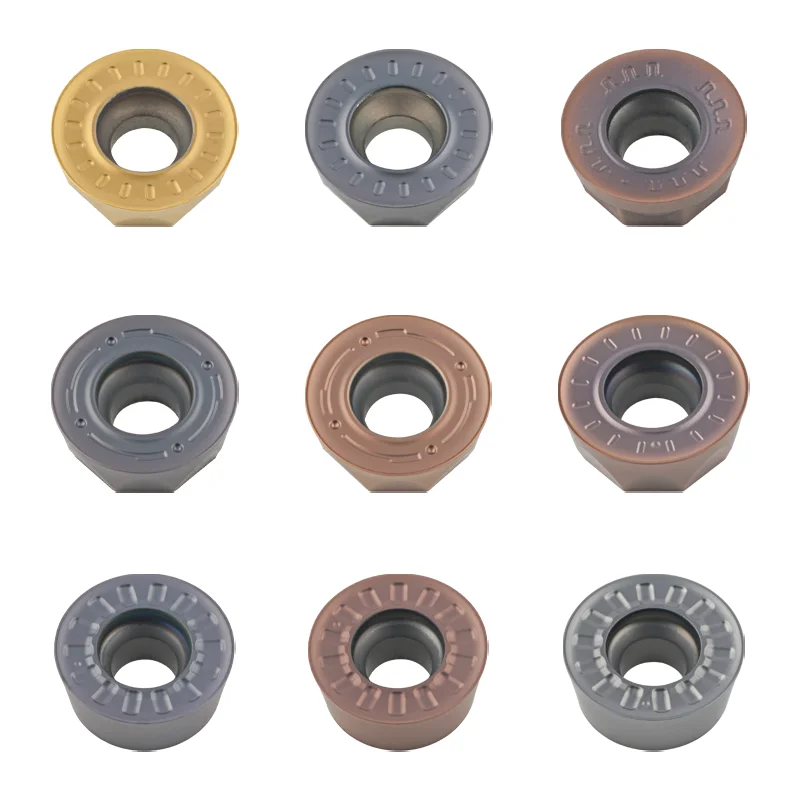 CNC milling insert R4 R5 R6 R8 R10 Circular arc milling cutter blade RPMT08T2 RPMW1003 RPMT10T3 RPMW1204