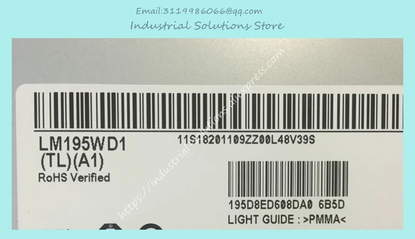 M195FGE-L20 M195RTN01.1 LM190WX2-TLK1 LM195WD1 TLA1 LM195WD1 TLA2 LM195WD1 TLC1 Pannello schermo nuovo da 19,5 pollici