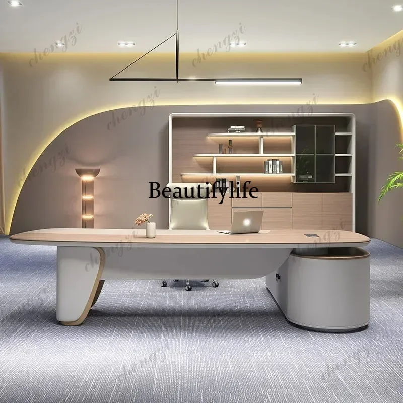 D80 Office Desks And Workstations Room Desks Computer Desk L Shaped Desk Light Luxury High End Feel Modern Simplicity Room