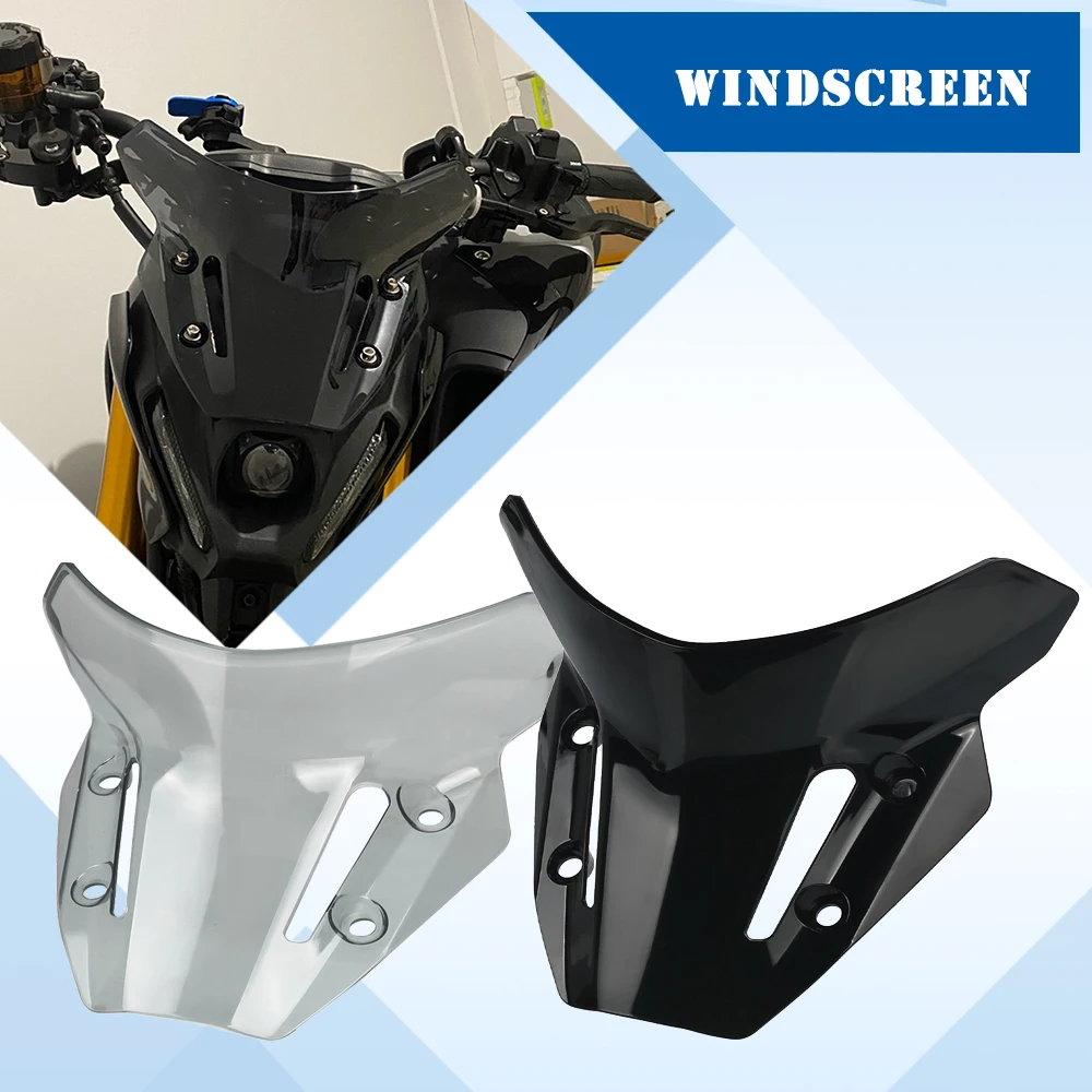 

For YAMAHA MT-09 SP 2021 2022 2023 MT09 SP MT 09 Motorcycle Windshield Risen Wind Screen Front Spoiler Air Deflector Screen