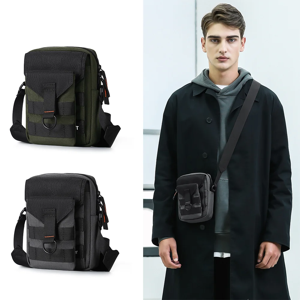 

Мужской холщовый небольшой рюкзак, повседневная сумка через плечо, рюкзак на плечо, сумка на плечо, новинка 2023 года, модная повседневная мужская сумка