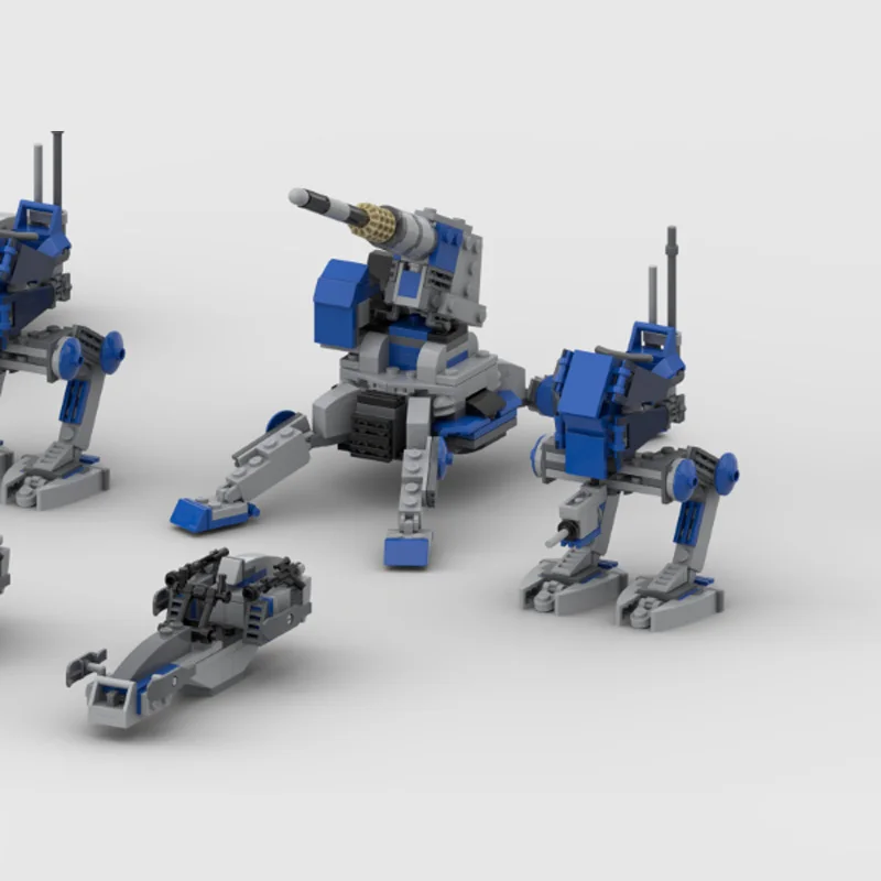 Modello di kit robot giocattolo da costruzione MOC - 325 pezzi - giocattolo di assemblaggio creativo - regalo di festa - per il compleanno del ragazzo