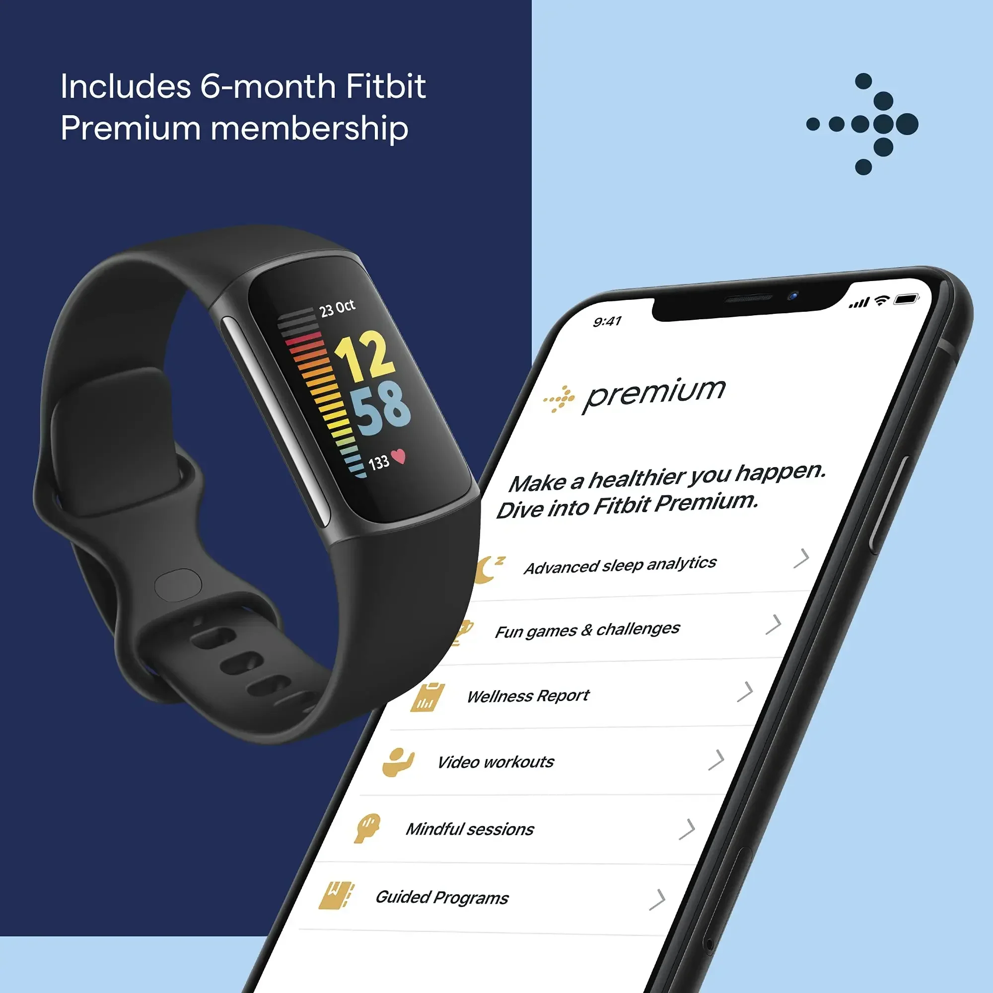 Fitbit Charge 5 Advanced Health and Fitness Tracker