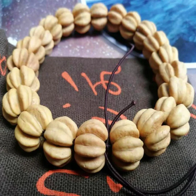 Nuclear Men and Women Buddha Beads Bracelet Hawthorn 6mm~13mm