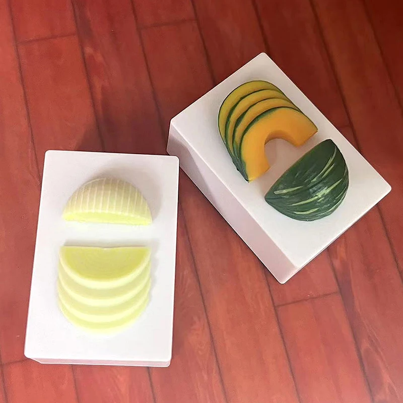 Juego de verduras en miniatura para casa de muñecas, modelo de cocina, accesorios de comida para decoración de casa de muñecas, juguetes para juego de imitación, 1 Juego, 1/12