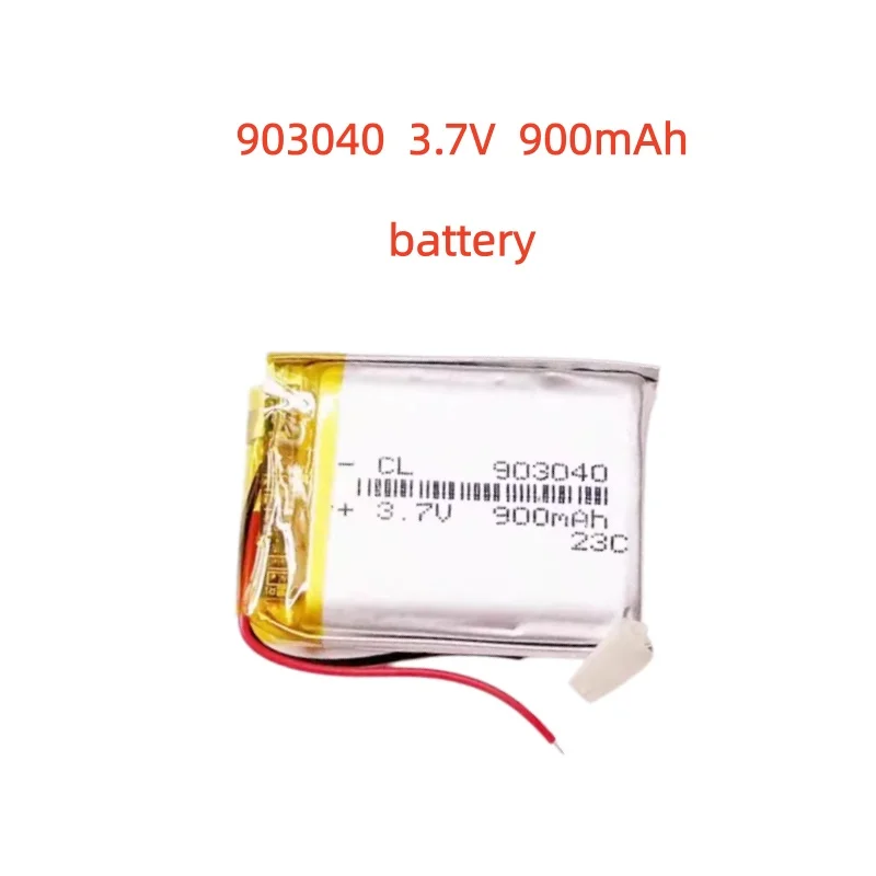 903040 3.7V 900mAh Lithium Polymer Rechargeable Battery for Early Education Machine Beauty Instrument Batteries Tools Diy MP4/5
