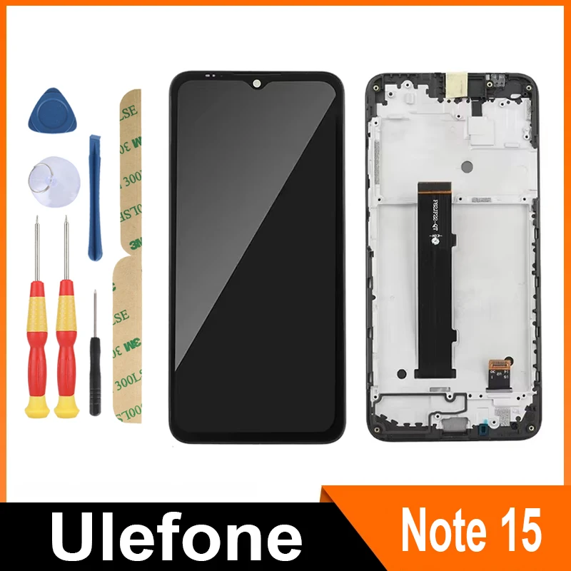 For Ulefone Note 14 Note 15 Note 16 Pro Note 18 Pro Note 18 UItra Note 19 Note 20 Pro / LCD Display + Touch Screen + With Frame