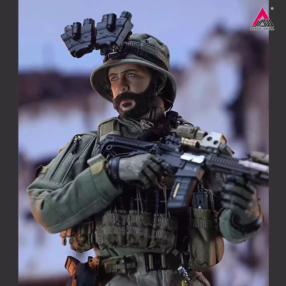 

Mini Times Toys M050 1/6 British Male Soldier Sniper Full Set Figurine 12'' Action Figure Doll Collectible
