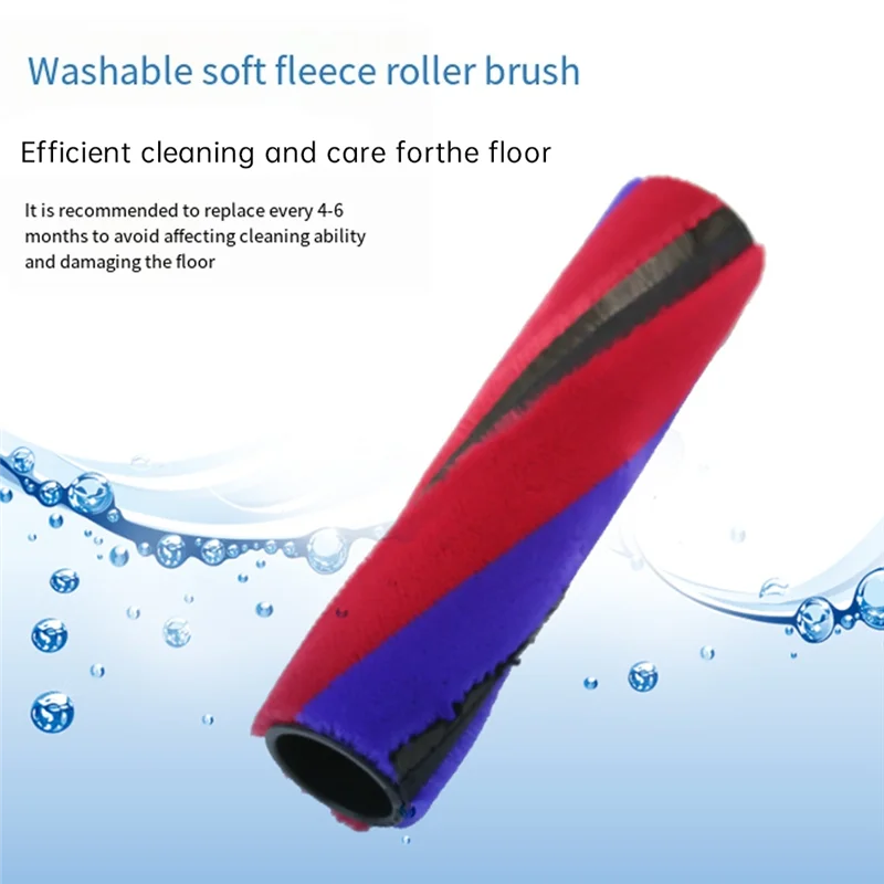 

M04K, 4 шт., основная щетка для Dyson SV21, микропылесос, роликовая щетка, мягкая бархатная роликовая щетка, аксессуары