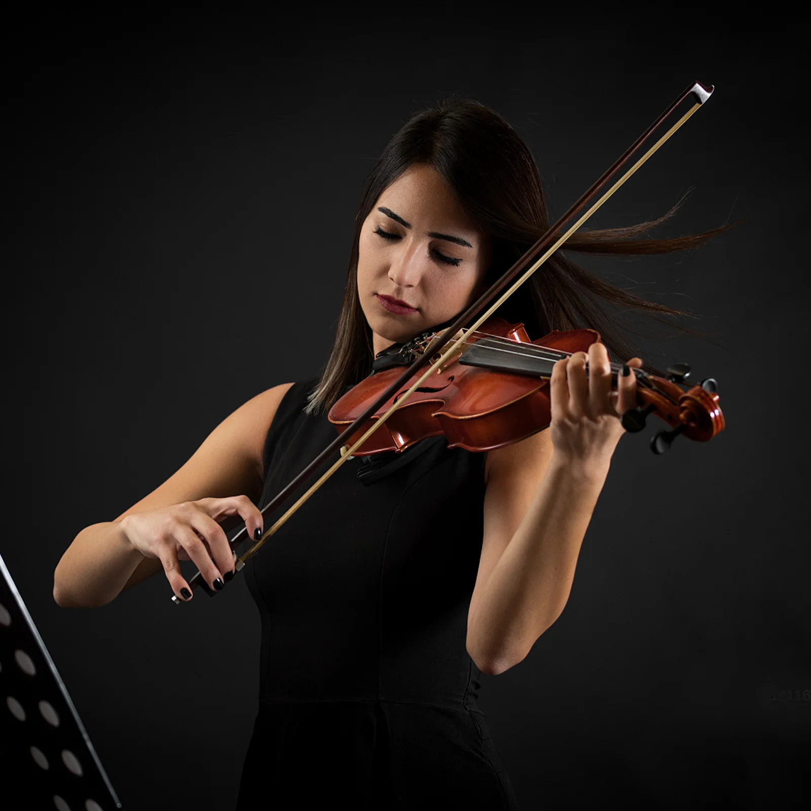 1/10 Red Sandalwood Violin Bow Sturdy Durable Student Practice Bow With Horse Hair Well Balanced Wood Instrument Accessory Parts