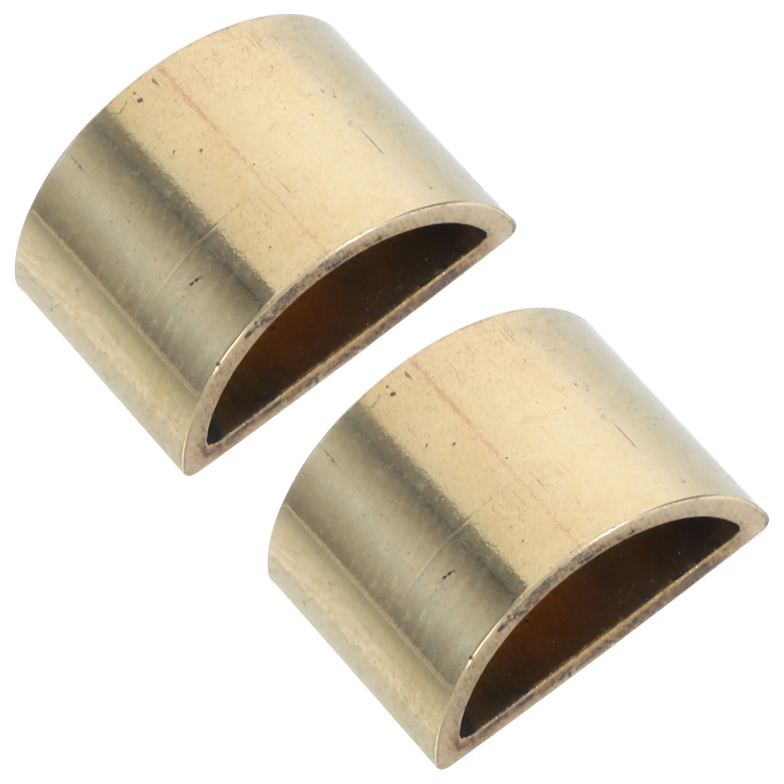 

2pcs Copper Hoop Violin Accessories Bow Repair Parts Tail Screw Holder Lower Ring Ferrule Replacement For Violin