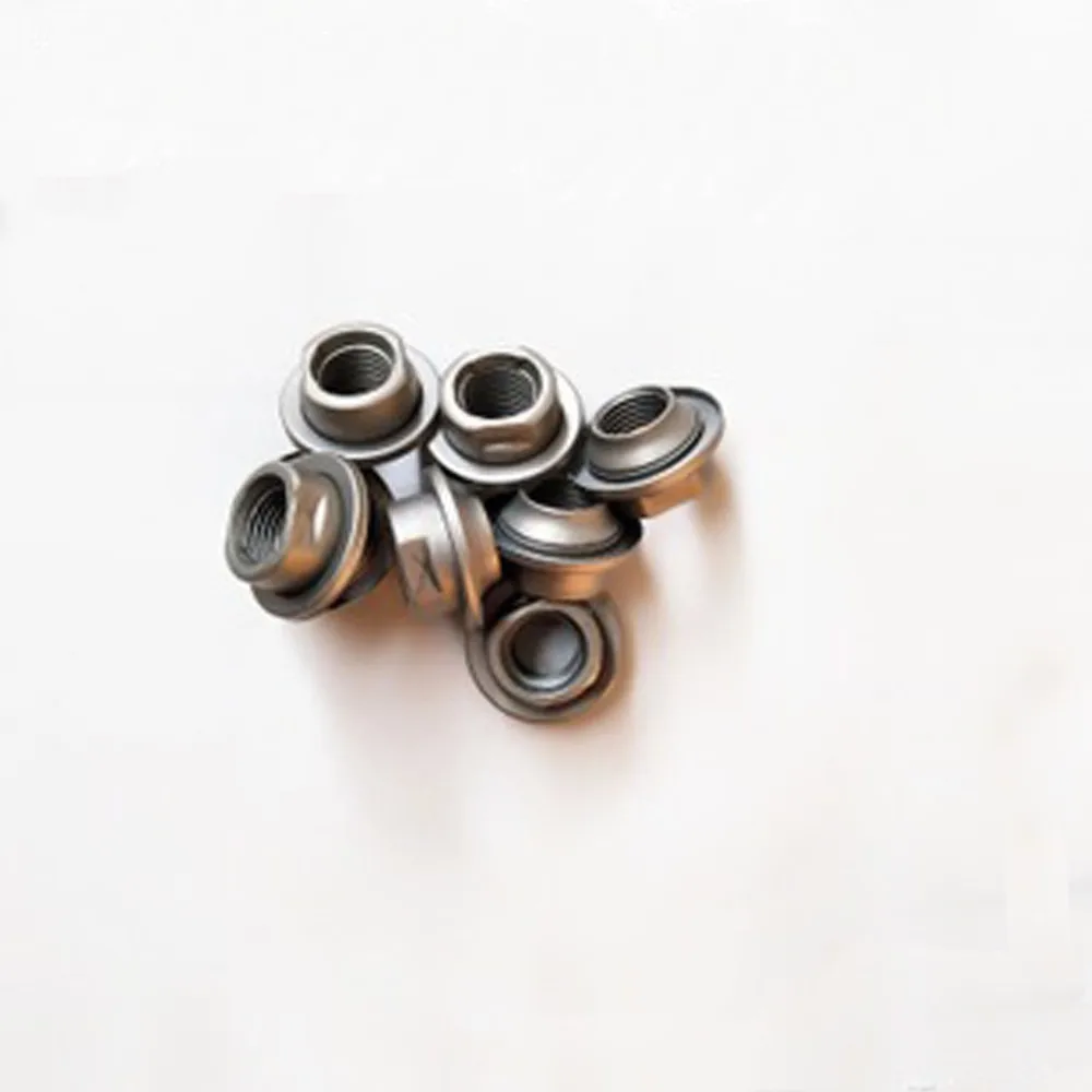 2pcs Bicycle Axle Gears Bike Black Cone Cycle Hub Iron Nut 8/3Rear Axle Gear High Quality Bicycle Accessories Parts Bicicleta