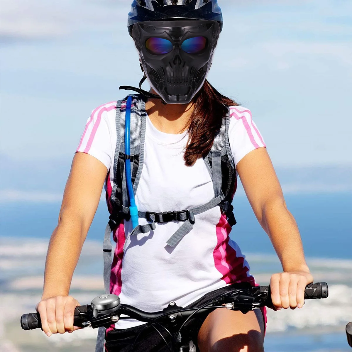 

Riding Skull Mask Face Masks Protection Outdoor Sports Equipment Sunproof Cycling